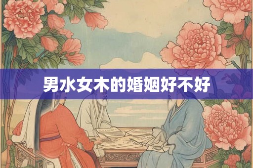 男水女木的婚姻好不好