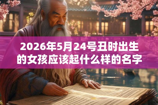 2026年5月24号丑时出生的女孩应该起什么样的名字,有什么方法 2026年5月24号丑时出生的女孩应该起什么样的名字,有什么方法