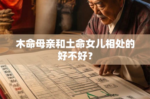 木命母亲和土命女儿相处的好不好？