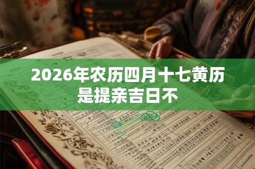 2026年农历四月十七黄历是提亲吉日不 2026年农历四月十七黄历是提亲吉日不