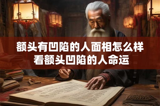额头有凹陷的人面相怎么样 看额头凹陷的人命运 额头有凹陷的人面相怎么样 看额头凹陷的人命运