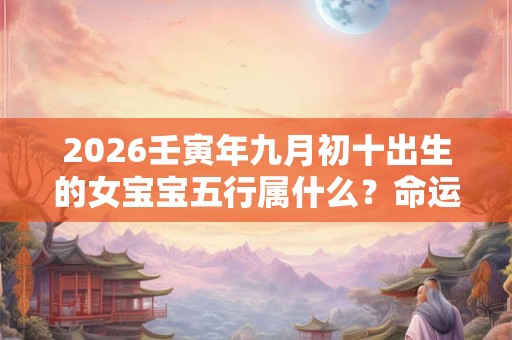 2026壬寅年九月初十出生的女宝宝五行属什么？命运解析