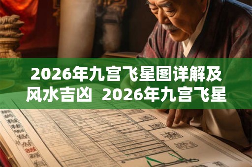 2026年九宫飞星图详解及风水吉凶  2026年九宫飞星图吉凶
