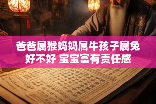 爸爸属猴妈妈属牛孩子属兔好不好 宝宝富有责任感