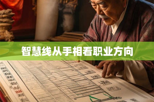 智慧线从手相看职业方向