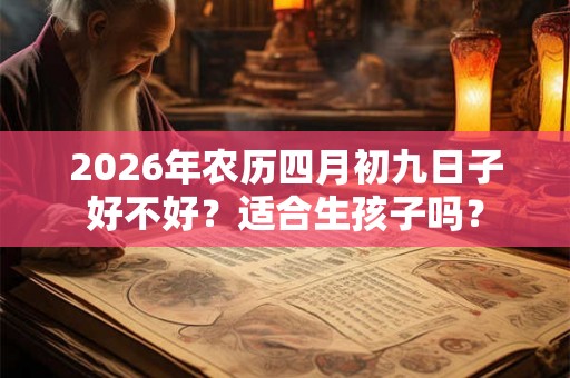 2026年农历四月初九日子好不好？适合生孩子吗？