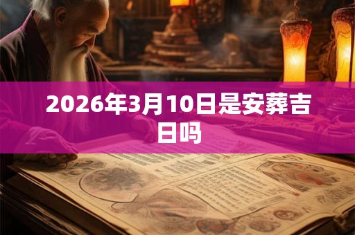 2026年3月10日是安葬吉日吗