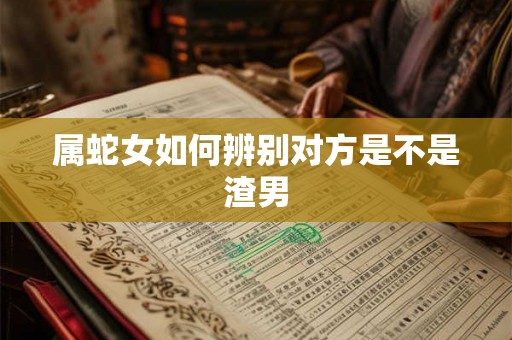 属蛇女如何辨别对方是不是渣男