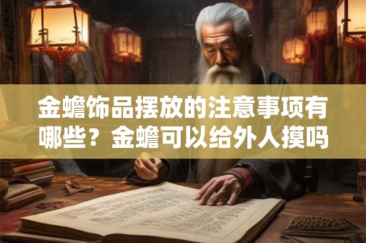 金蟾饰品摆放的注意事项有哪些？金蟾可以给外人摸吗？