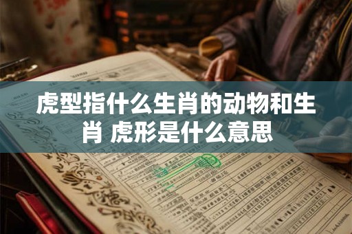 虎型指什么生肖的动物和生肖 虎形是什么意思 虎型指什么生肖的动物和生肖 虎形是什么意思