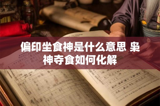 偏印坐食神是什么意思 枭神夺食如何化解