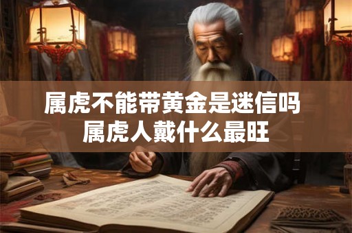 属虎不能带黄金是迷信吗 属虎人戴什么最旺