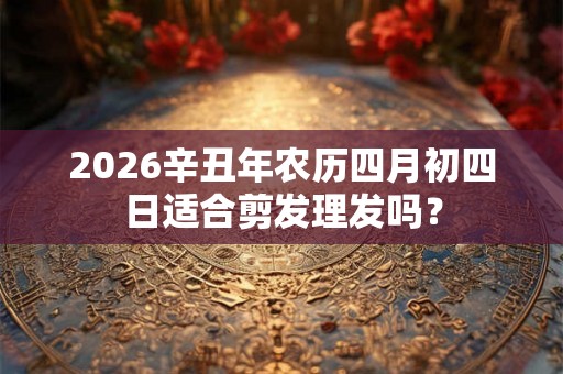 2026辛丑年农历四月初四日适合剪发理发吗? 2026辛丑年农历四月初四日适合剪发理发吗?