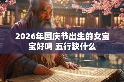 2026年国庆节出生的女宝宝好吗 五行缺什么