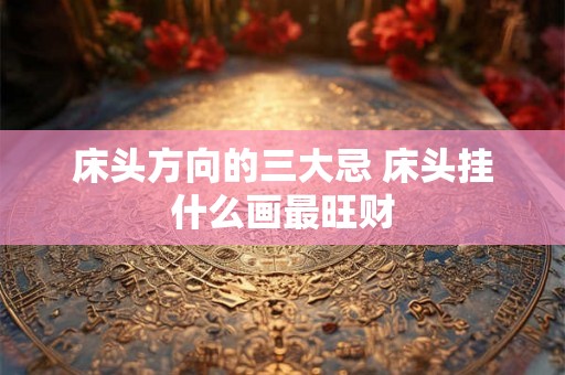 床头方向的三大忌 床头挂什么画最旺财