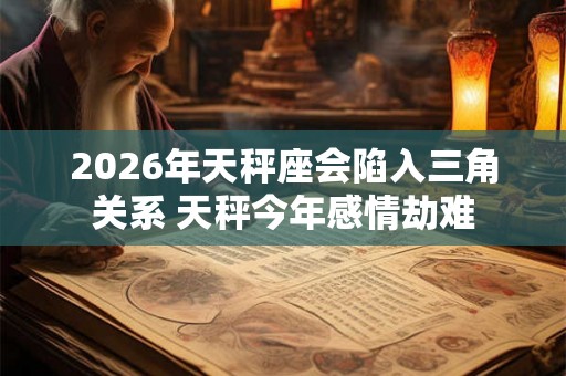 2026年天秤座会陷入三角关系 天秤今年感情劫难