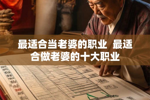 最适合当老婆的职业 最适合做老婆的十大职业 最适合当老婆的职业 最适合做老婆的十大职业