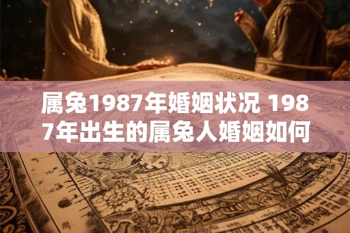 属兔1987年婚姻状况 1987年出生的属兔人婚姻如何