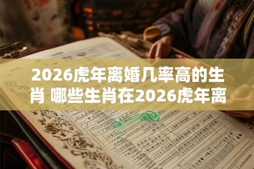 2026虎年离婚几率高的生肖 哪些生肖在2026虎年离婚几率高