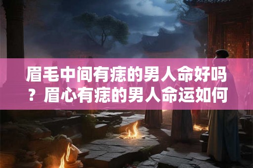 眉毛中间有痣的男人命好吗?眉心有痣的男人命运如何? 眉毛中间有痣的男人命好吗?眉心有痣的男人命运如何?