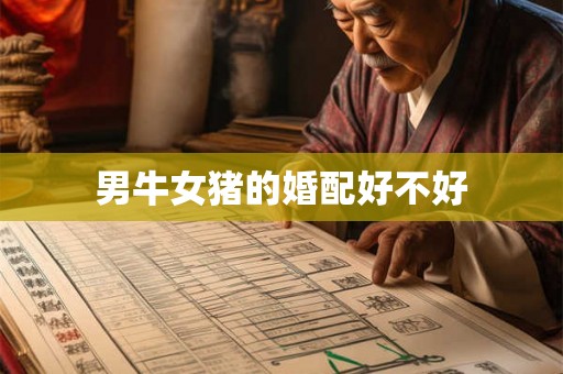 男牛女猪的婚配好不好