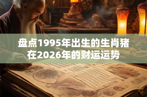 盘点1995年出生的生肖猪在2026年的财运运势 盘点1995年出生的生肖猪在2026年的财运运势
