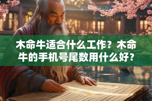 木命牛适合什么工作？木命牛的手机号尾数用什么好？
