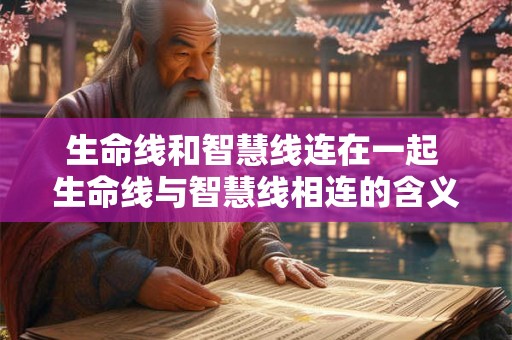 生命线和智慧线连在一起 生命线与智慧线相连的含义是什么