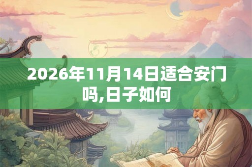 2026年11月14日适合安门吗,日子如何