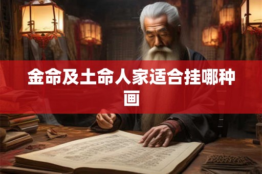 金命及土命人家适合挂哪种画