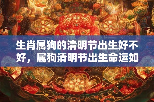 生肖属狗的清明节出生好不好，属狗清明节出生命运如何？