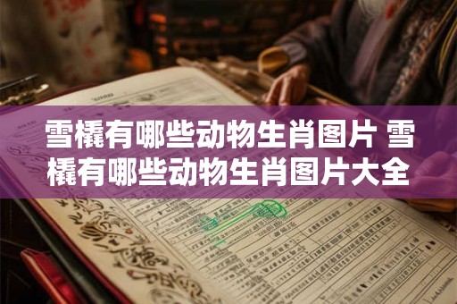 雪橇有哪些动物生肖图片 雪橇有哪些动物生肖图片大全