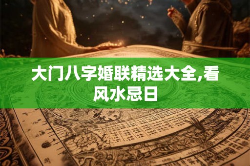 大门八字婚联精选大全,看风水忌日