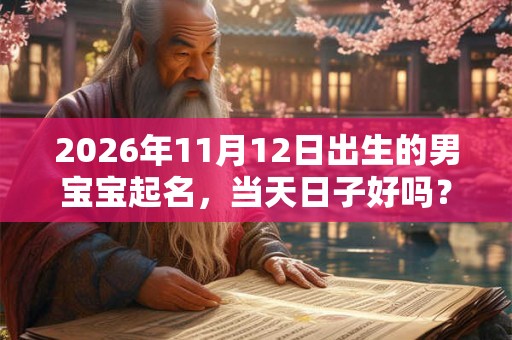 2026年11月12日出生的男宝宝起名，当天日子好吗？