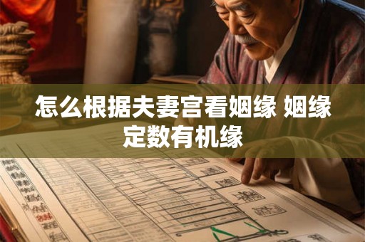 怎么根据夫妻宫看姻缘 姻缘定数有机缘