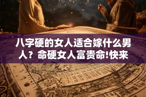 八字硬的女人适合嫁什么男人？命硬女人富贵命!快来看看你有没有!