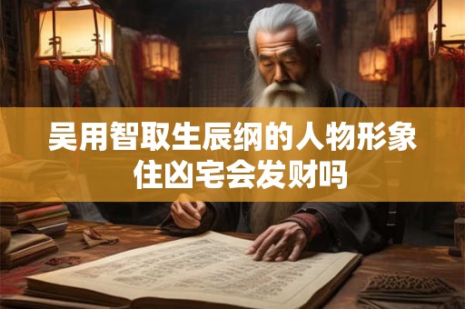 吴用智取生辰纲的人物形象  住凶宅会发财吗