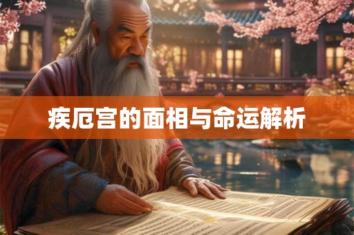 疾厄宫的面相与命运解析