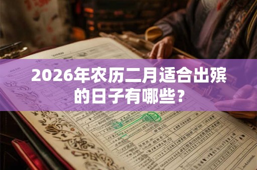 2026年农历二月适合出殡的日子有哪些? 2026年农历二月适合出殡的日子有哪些?