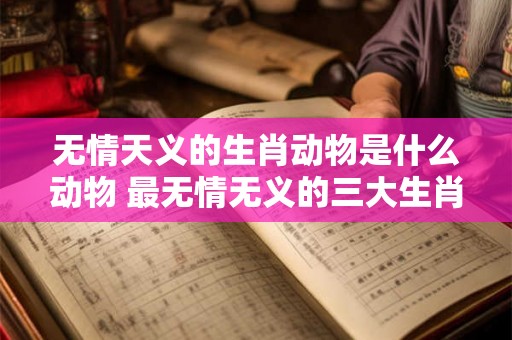 无情天义的生肖动物是什么动物 最无情无义的三大生肖 无情天义的生肖动物是什么动物 最无情无义的三大生肖