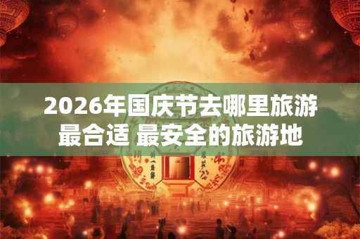 2026年国庆节去哪里旅游最合适 最安全的旅游地