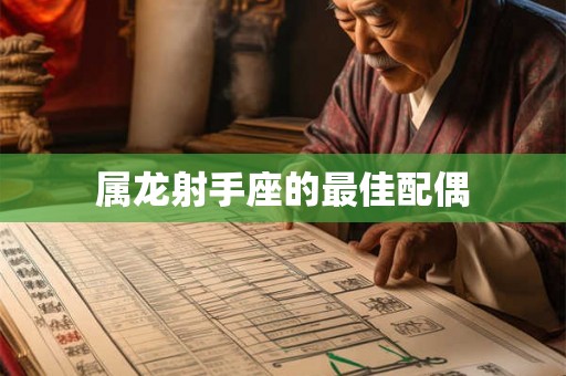 属龙射手座的最佳配偶