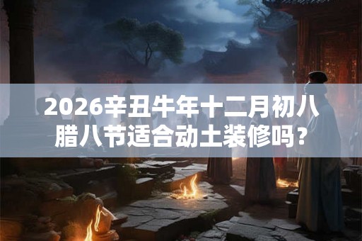 2026辛丑牛年十二月初八腊八节适合动土装修吗？