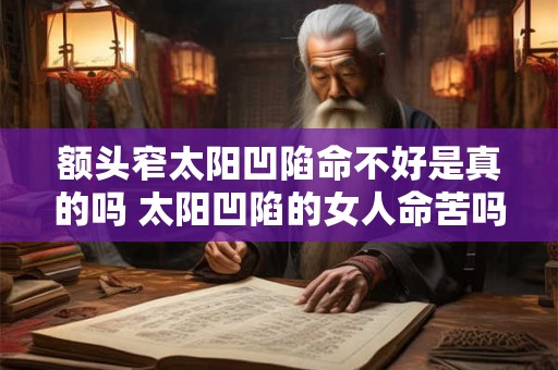 额头窄太阳凹陷命不好是真的吗 太阳凹陷的女人命苦吗