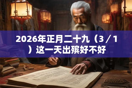 2026年正月二十九(3/1)这一天出殡好不好 2026年正月二十九(3/1)这一天出殡好不好
