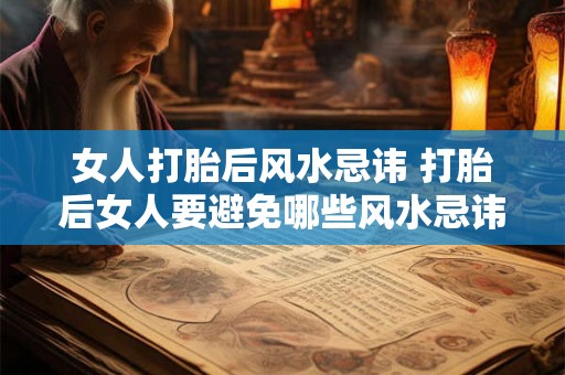 女人打胎后风水忌讳 打胎后女人要避免哪些风水忌讳 女人打胎后风水忌讳 打胎后女人要避免哪些风水忌讳