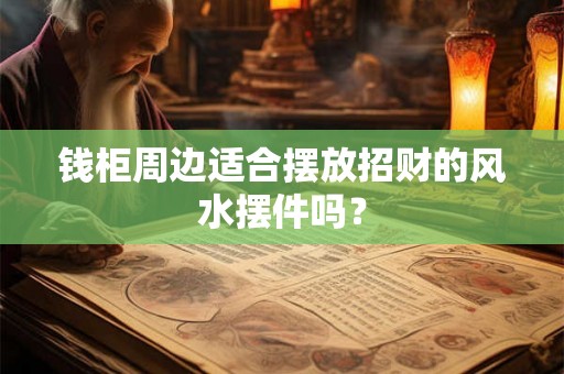 钱柜周边适合摆放招财的风水摆件吗？