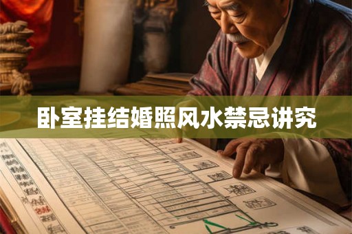 卧室挂结婚照风水禁忌讲究