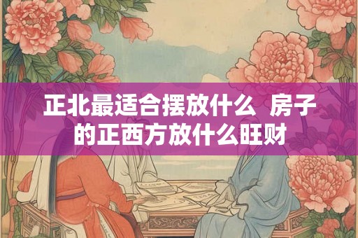 正北最适合摆放什么  房子的正西方放什么旺财