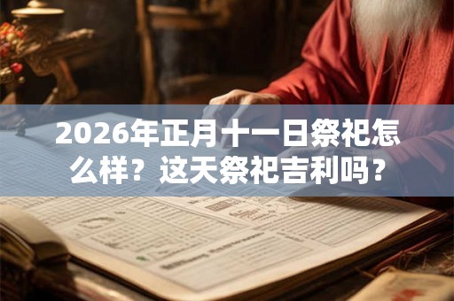 2026年正月十一日祭祀怎么样？这天祭祀吉利吗？